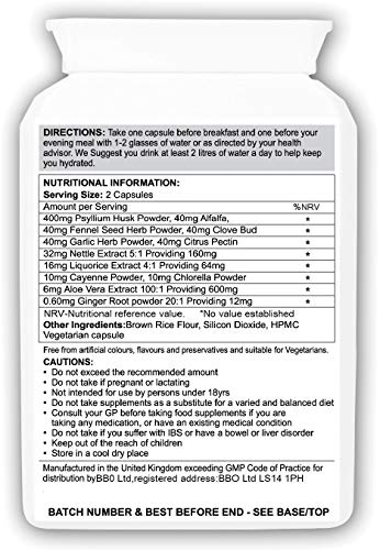 Detox-Colon-Cleanse-Natural-Herbal-Formula-Vegetarian-Capsules-Fast-Start-For-Weight-Loss-Diet-Slimming-Perfect-When-Combined-With-PureNature-Raspberry-Ketone-Garcinia-or-Green-Coffee-100-Quality-Assu