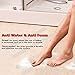 S&X Bathtub Non Slip Stickers,Gritty Textured Slip-Resistant Treads - 3/4 x 11 Inches - 12 of Pack (Clear)