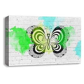 Abstract Ink Animals Painting Artwork for Home Framed