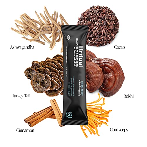 Rritual Superfoods Reishi Relax Stick Pack, Mushroom Adaptogen Enhanced