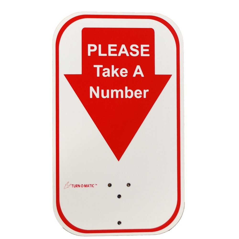 Take your number. Take your number