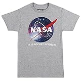 Nasa Space Logo It Is Rocket Science Adult T-Shirt