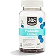 365 by Whole Foods Market, Gummies Probiotic Fiber 2 Bill Blue Raspberry, 60 Count