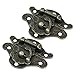 uxcell Cabinet Furniture Hardware Bronze Tone Antique Style Latch Pack of 2
