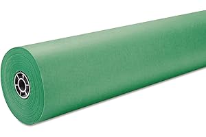 PACON Rainbow Colored Kraft Duo-Finish Paper, Brite Green, 36" x 1,000', 1 Roll