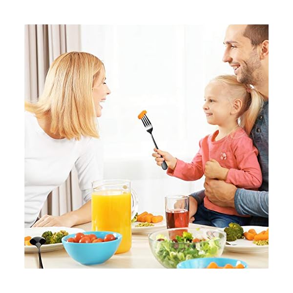 Cutlery-Flatware-Set24-Piece-Silverware-Set-with-Gift-Box-Stainless-Steel-Tableware-Dinnerware-Sets-Knife-Fork-Spoon-Service-for-6-Multipurpose-Use-Safe-for-Home-Kitchen-Party-Black Cutlery Flatware Set,24 Piece Silverware Set with Gift Box Stainless Steel Tableware Dinnerware Sets Knife Fork Spoon…