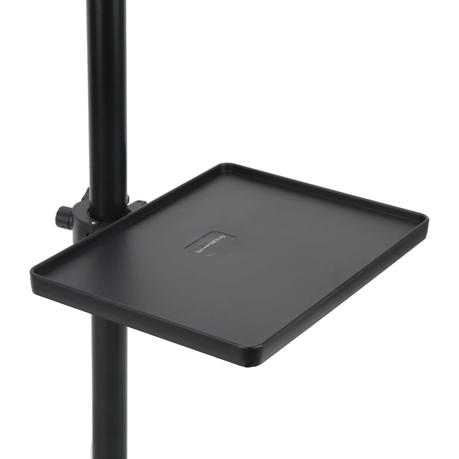 PU626 Mic Stand Tray, Microphone Stand Rack Tray Holder, Microphone Stand Accessory Tray for Stage Live Streaming Recording