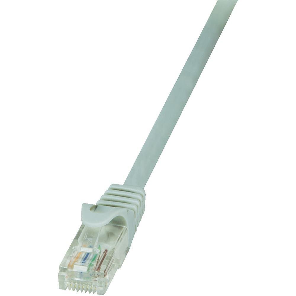 LogiLink CP1122U Cat.5e U/UTP Patch Cable, 30 Meter Length, Grey, Grey, 30 Meter Length