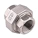 Stainless Steel 304 Cast Pipe Fitting - Union Fitting, 3/4