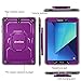 Fintie Shockproof Case for Samsung Galaxy Tab S3 9.7, [Tuatara Magic Ring] 360 Rotating Multi-Functional Grip Stand Cover Built-in Screen Protector for Galaxy Tab S3 9.7 (SM-T820/T825/T827), Purple