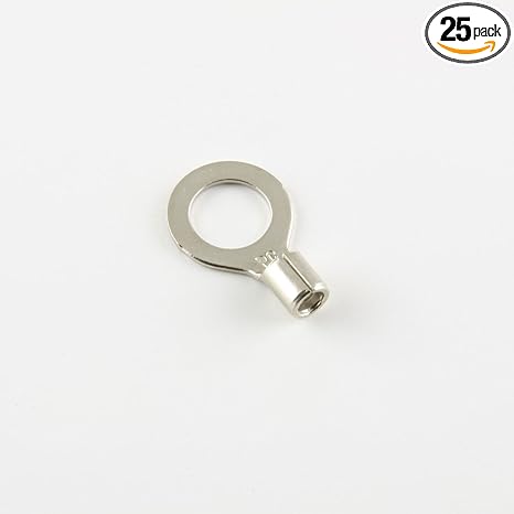Amazon Com 12 10 Ga High Temperature Ring Terminals 3 8 Stud Pack Of 25 Home Improvement