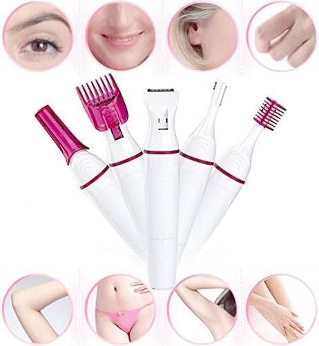 5 In 1 Electric Epilator Women Hair Removal Bikini Trimmer Shaving Machine Eyebrow Hair Trimmer