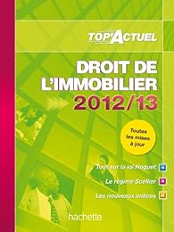 Droit de l'immobilier, 2012-13