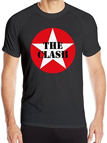 Men The Clash Band Album London Calling Sport T Shirt