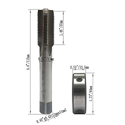 ZOUZMIN 3/4“-16 UNF Tap and Die Set, Machine