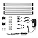 LE LED Under Cabinet Lighting, Fluorescent Tube Equivalent, Closet Light, Total of 12W, 900 lm, 12V Daylight White, 6000K, 24W, 3 Panel Kit