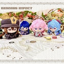 RESIIN Small Size Genshin Impact Figure Plush Doll