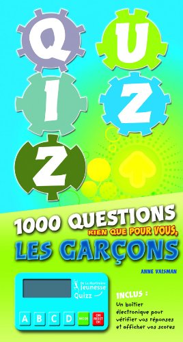 1000 questions rien que pour vous, les garçons