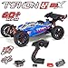 ARRMA TYPHON 6S BLX Brushless 4WD RC Buggy RTR (Lipo Battery Required) with 2.4GHz Radio | 1:8 Scale (Blue/Silver)