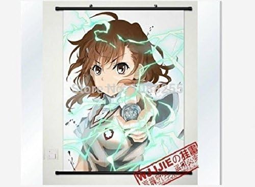 Cartoon world Home Decor Japanese Anime Wall poster Scroll A Certain Scientific Railgun 128
