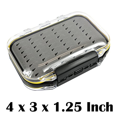Elixir Outdoor Waterproof Double Side Fly Ice Fishing Tackle Bait Hook Lure Storage Box Case