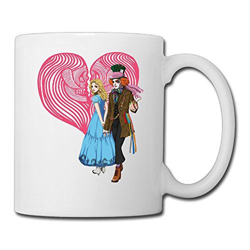 Cool Alice In Wonderland 1951 Ceramic Coffee Mug, Tea Cup | Best Gift
For Men, Women And Kids - 13.5 Oz, White
