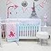 Pam Grace Creations Paris 10 Piece Crib Bedding Set