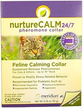 NurtureCALM 24/7 Feline Calming Collar (15")
