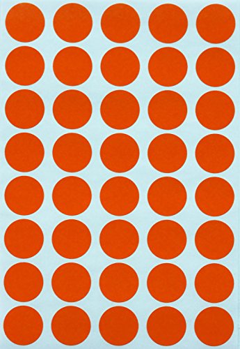 Royal Green Round Stickers Labels Sticker Dot 19Mm 3/4 Inch ...