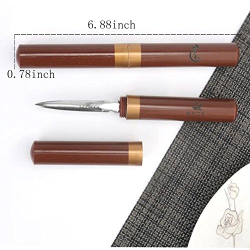 Eforlike 2 Pcs Stainless Steel Pu'er Tea Needle Picking Tea Cake Tools/Ice Picks