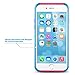 iPhone 6s Case, iPhone 6 Case, ULAK Hybrid Slim Case With Hard PC and Inner Rubber Cover for Apple iPhone 6S 4.7 Inch & iPhone 6 4.7 Inch Device (Blue/Rose Red)