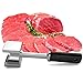 iCooker Meat Tenderizer Stainless Steel Hammer with Rubber Grip Handle