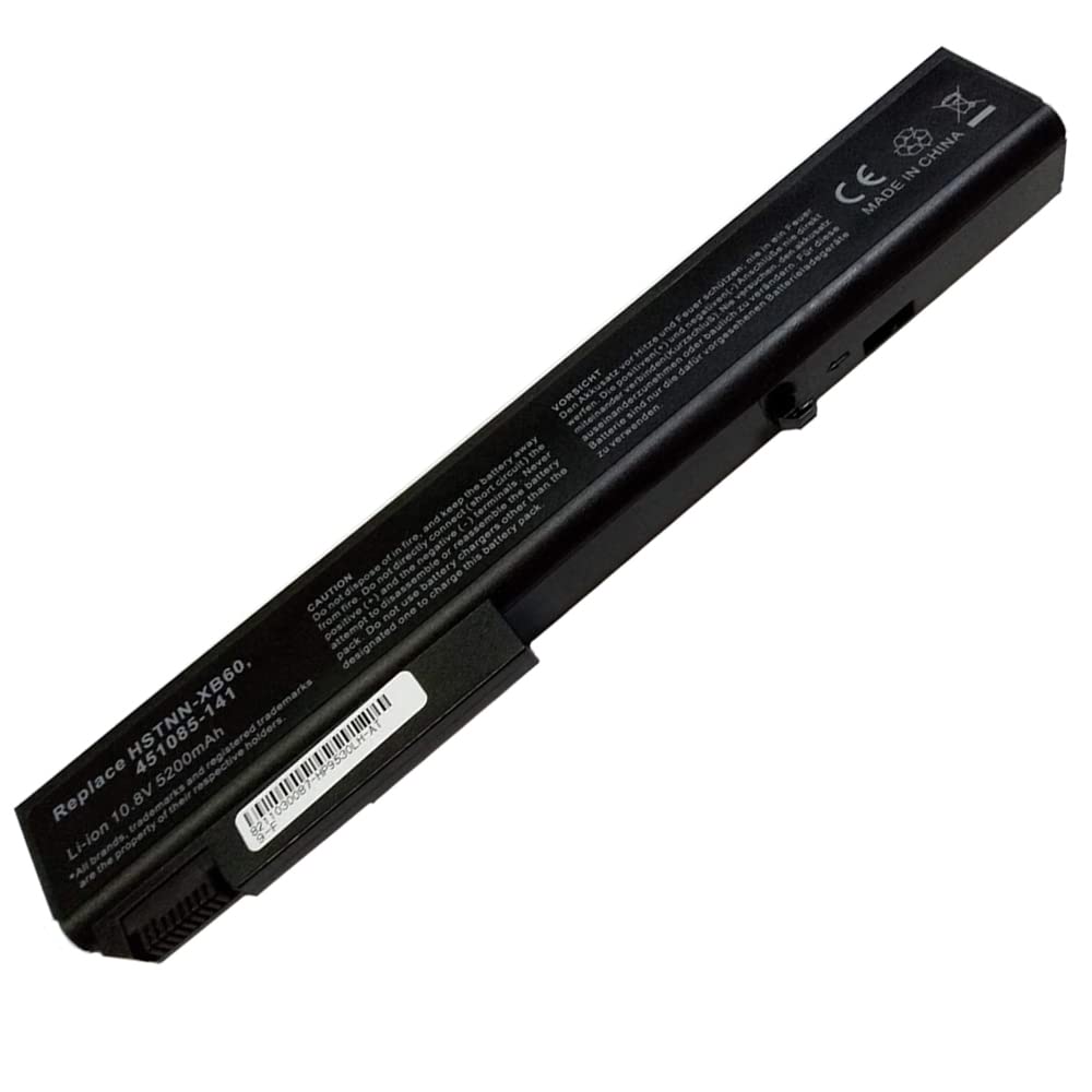 XITAIAN 10.8V 5200mAh HSTNN-XB60 NBP8A82 501114-001 Replacement Laptop Battery for HP 493976-001 EliteBook 8540W 8530P 8740W 8530W 8730W HSTNN-LB60 HSTNN-OB60 484788-001