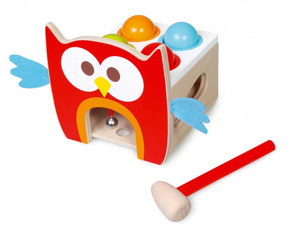 Scratch Toc-Toc Lou Owl Toddler Toy