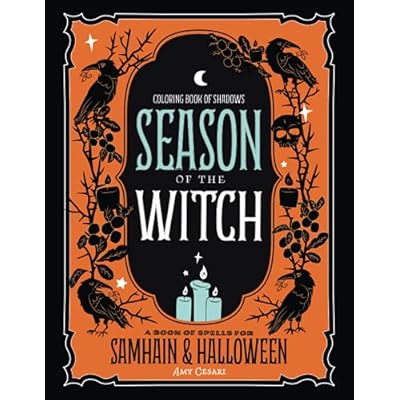 Buy Coloring Book Of Shadows Season Of The Witch Spells For Samhain And Halloween Paperback July 9 2021 Online In Indonesia B0991lq1sr
