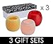 Candle Impressions Real Wax Flameless Hurricane LED Candle Gift Set - Includes Timer, Batteries and Gift Boxes - 3 Gift Set Trios (9 LED Candles Total)