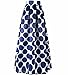 NINEWE Womens Vintage Polka Dots A-Line Skater Skirt Maxi Wedding Ball Gown Bluepot US14