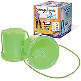 Geospace Walkaroo Ican Bucket Stilts, Green, (1 Pair)