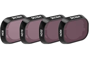 SKYREAT ND Filters Set for DJI Mini 4 Pro Accessories,4 Pack-(ND8, ND16, ND32, ND64)