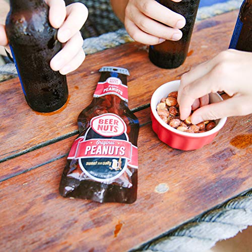 BEER NUTS Original Peanuts Sweet & Salty Roasted Peanuts Gourmet