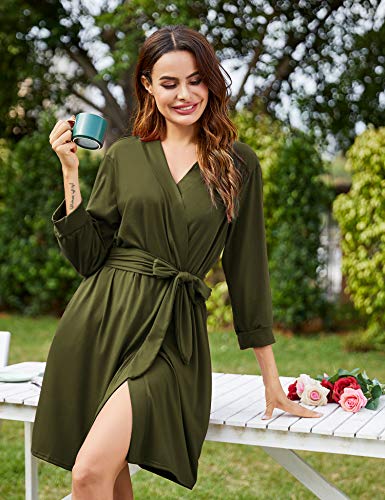 1 Hotouch+Collar+Sleeve+Bathrobe+Sleepwear