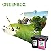 GREENBOX Remanufactured Ink Cartridge for 901 901XL High Yield, Used in Officejet 4500 J4500 J4524 J4535 J4540 J4550 J4580 J4660 J4680 J4680C G510a G510g Printer (1 Black, 1 Tri-Color)