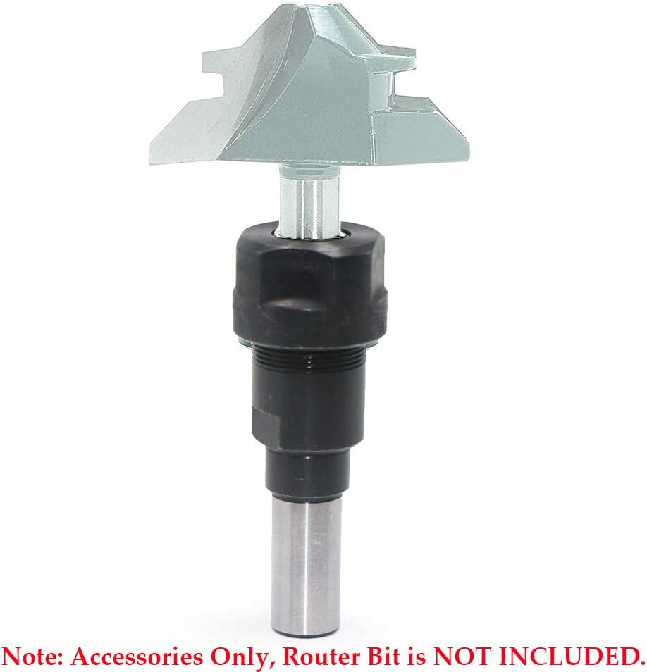 Gasea 1/2 Inch Shank Bits Router Collet Extension Chuck Rod Engraving Machine Extension Rod - Image 3