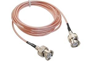 CABLESONLINE.COM ATLANTIC COMPUTERTECH CablesOnline, 6ft. BNC Male to BNC Male RG316 Coax Low Loss RF Cable, RF-BC106