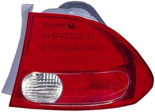 ACK For Honda Civic Sedan/Hybrid 06-08 Tail Light Passenger Side CAPA | DOT Certified 33501-SNA-A02 | HO2801165C