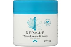 Pack of 2 x Derma E Vitamin E Creme - 12000 IU - 4 oz