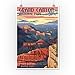 Grand Canyon National Park, Arizona, Mather Point (12x18 Art Print, Travel Poster Wall Decor)