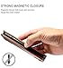 iPhone XS Max Case, SINIANL Leather Wallet Folio Case Book Design Flip Cover with Stand and ID Credit Card Slot Magnetic Closure for iPhone XS Max 6.5 inch 2018