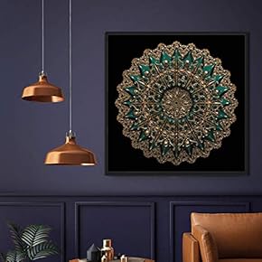 Floating Framed Canvas Wall Art for Living Room, Bedroom Runner Canvas Prints for Home Decoration Ready to Hang - 16x16 inches