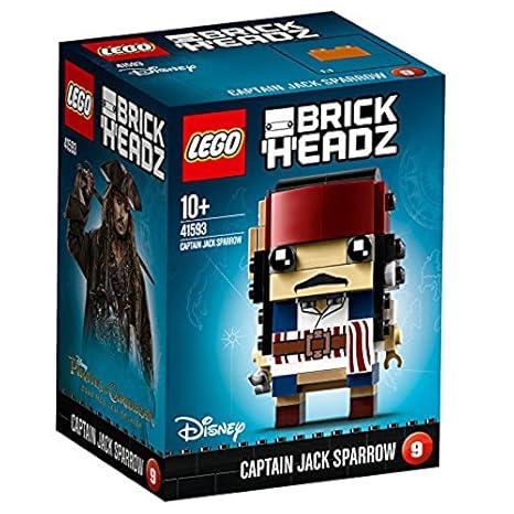 LEGO Brickheadz 41593 - Captain Jack Sparrow, Piratengeschenk